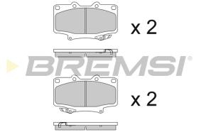 Bremsi BP2623 - PASTIGLIE FRENO | BRAKE PADS