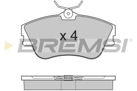 Bremsi BP2625 - PASTTILLA DE  FRENO | BRAKE PADS