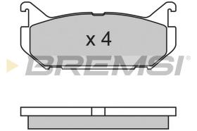 Bremsi BP2632 - PASTTILLA DE  FRENO | BRAKE PADS