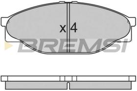 Bremsi BP2633 - PASTTILLA DE  FRENO | BRAKE PADS