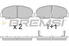 Bremsi BP2639 - PASTILLA DE FRENO | BRAKE PADS
