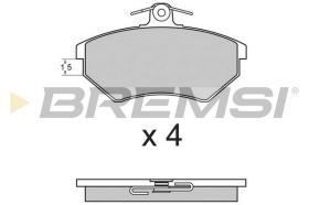 Bremsi BP2642 - PASTILLA DE FRENO | BRAKE PADS
