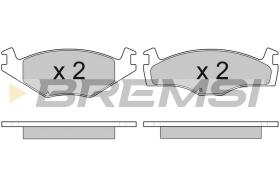 Bremsi BP2645 - PASTTILLA DE  FRENO | BRAKE PADS