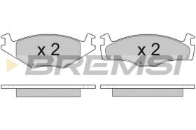 Bremsi BP2645 - PASTIGLIE FRENO | BRAKE PADS