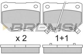 Bremsi BP2650 - PASTILLA DE FRENO | BRAKE PADS