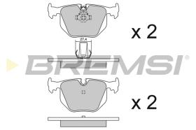 Bremsi BP2652 - PASTILLA DE FRENO | BRAKE PADS