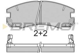 Bremsi BP2654 - PASTILLA DE FRENO | BRAKE PADS