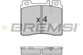 Bremsi BP2657 - PASTILLA DE FRENO | BRAKE PADS