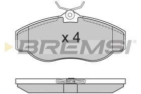 Bremsi BP2661 - PASTTILLA DE  FRENO | BRAKE PADS