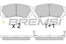Bremsi BP2663 - PASTTILLA DE  FRENO | BRAKE PADS