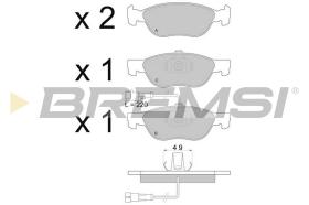 Bremsi BP2666 - PASTTILLA DE  FRENO | BRAKE PADS