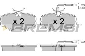 Bremsi BP2670 - PASTTILLA DE  FRENO | BRAKE PADS
