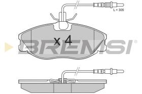 Bremsi BP2683 - PASTTILLA DE  FRENO | BRAKE PADS