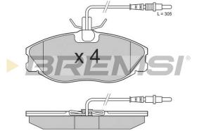 Bremsi BP2683 - PASTIGLIE FRENO | BRAKE PADS