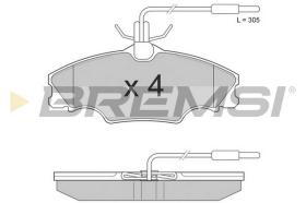 Bremsi BP2686 - PASTTILLA DE  FRENO | BRAKE PADS
