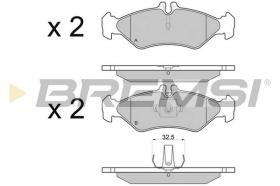 Bremsi BP2688 - PASTILLA DE FRENO | BRAKE PADS