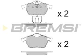 Bremsi BP2692 - PASTTILLA DE  FRENO | BRAKE PADS