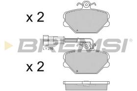 Bremsi BP2693 - PASTILLA DE FRENO | BRAKE PADS