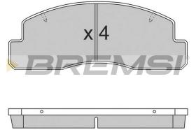 Bremsi BP2696 - PASTIGLIE FRENO | BRAKE PADS