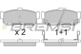 Bremsi BP2699 - PASTILLA DE FRENO | BRAKE PADS