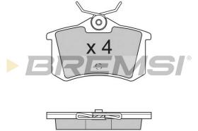 Bremsi BP2701 - PASTILLA DE FRENO | BRAKE PADS