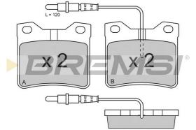 Bremsi BP2705 - PASTTILLA DE  FRENO | BRAKE PADS