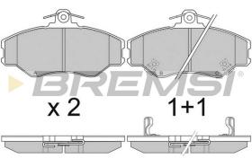 Bremsi BP2708 - PASTILLA DE FRENO | BRAKE PADS