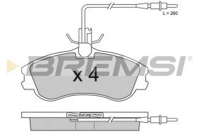 Bremsi BP2711 - PASTILLA DE FRENO | BRAKE PADS