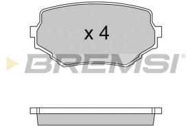 Bremsi BP2713 - PASTTILLA DE  FRENO | BRAKE PADS