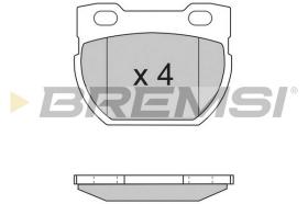 Bremsi BP2716 - PASTTILLA DE  FRENO | BRAKE PADS