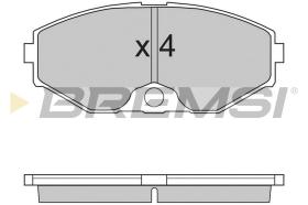 Bremsi BP2722 - PASTTILLA DE  FRENO | BRAKE PADS