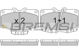 Bremsi BP2725 - PASTTILLA DE  FRENO | BRAKE PADS