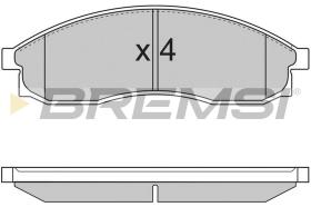 Bremsi BP2726 - PASTTILLA DE  FRENO | BRAKE PADS