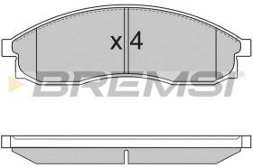 Bremsi BP2726 - PASTIGLIE FRENO | BRAKE PADS