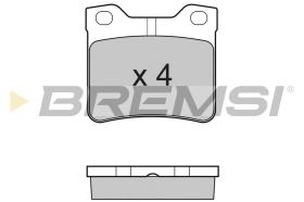 Bremsi BP2728 - PASTTILLA DE  FRENO | BRAKE PADS