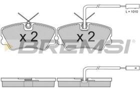 Bremsi BP2731 - PASTILLA DE FRENO | BRAKE PADS
