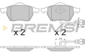 Bremsi BP2733 - PASTTILLA DE  FRENO | BRAKE PADS