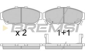 Bremsi BP2736 - PASTILLA DE FRENO | BRAKE PADS