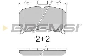 Bremsi BP2740 - PASTTILLA DE  FRENO | BRAKE PADS