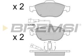 Bremsi BP2746 - PASTTILLA DE  FRENO | BRAKE PADS