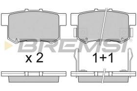 Bremsi BP2750 - PASTILLA DE FRENO | BRAKE PADS