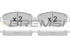 Bremsi BP2754 - PASTIGLIE FRENO | BRAKE PADS