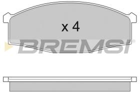 Bremsi BP2757 - BRAKE PADS