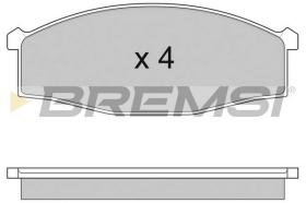 Bremsi BP2757 - BRAKE PADS