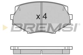 Bremsi BP2760 - PASTTILLA DE  FRENO | BRAKE PADS