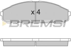 Bremsi BP2762 - PASTTILLA DE  FRENO | BRAKE PADS