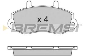 Bremsi BP2767 - PASTIGLIE FRENO | BRAKE PADS
