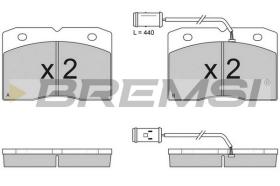 Bremsi BP2768 - PASTILLA DE FRENO | BRAKE PADS