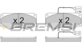 Bremsi BP2769 - PASTIGLIE FRENO | BRAKE PADS