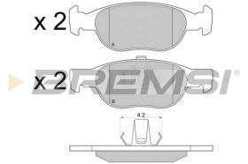 Bremsi BP2770 - PASTIGLIE FRENO | BRAKE PADS